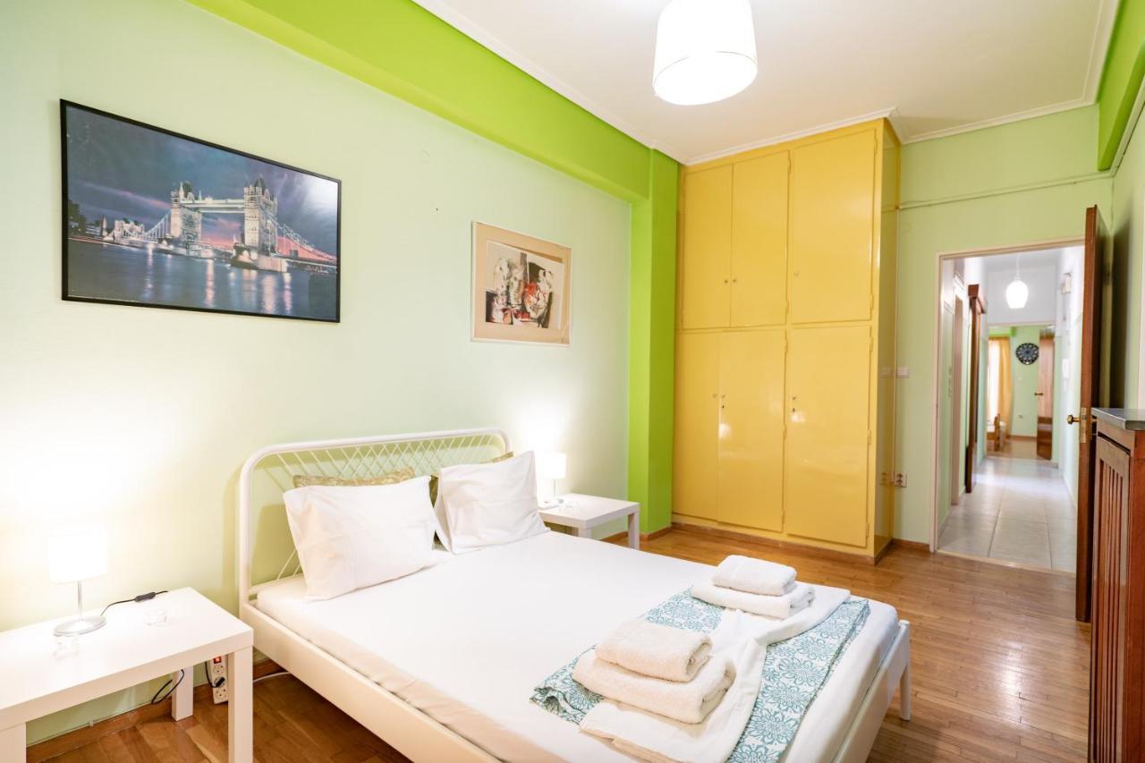 أثينا Ampelokipi Metro St. 2 Bedrooms 6 Pers. Apartment المظهر الخارجي الصورة