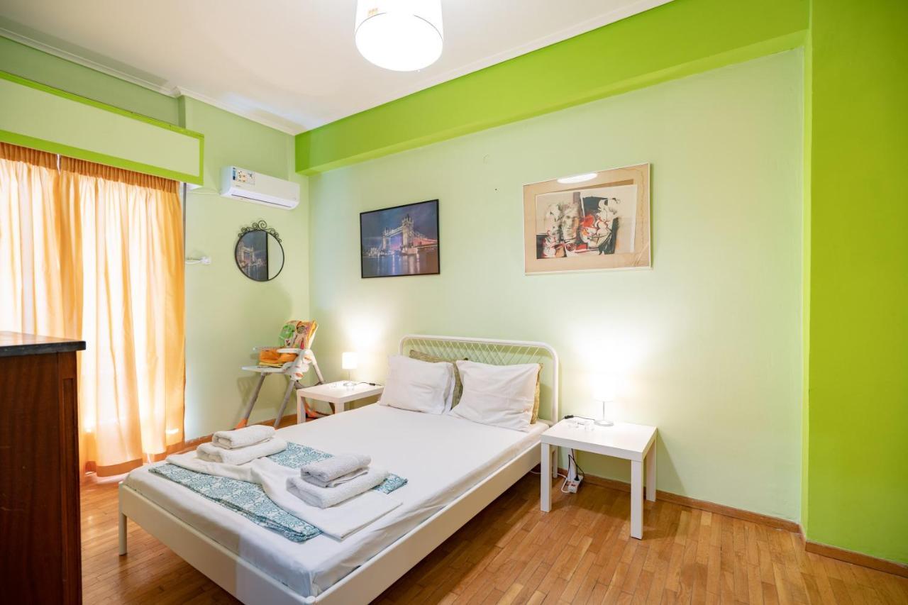 أثينا Ampelokipi Metro St. 2 Bedrooms 6 Pers. Apartment المظهر الخارجي الصورة