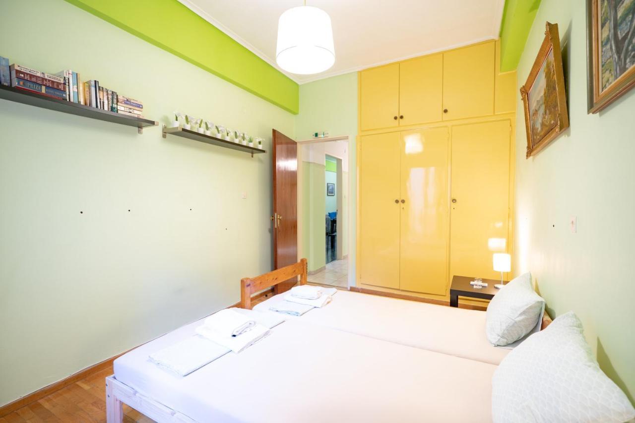 أثينا Ampelokipi Metro St. 2 Bedrooms 6 Pers. Apartment المظهر الخارجي الصورة